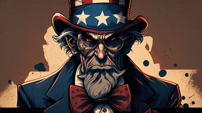 Uncle Sam Zombie